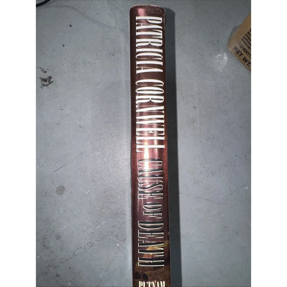 Cause of Death by Patricia Cornwell (1996, Library Binding)